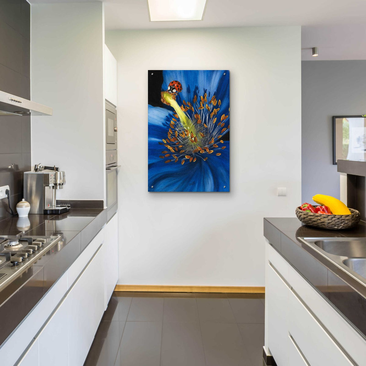 Lazuline by Barbara Keith - 24x36 acrylic wall art in a room