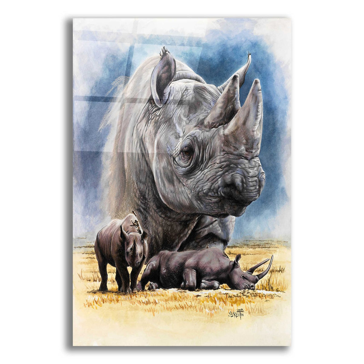 Precarious by Barbara Keith acrylic glass wall art