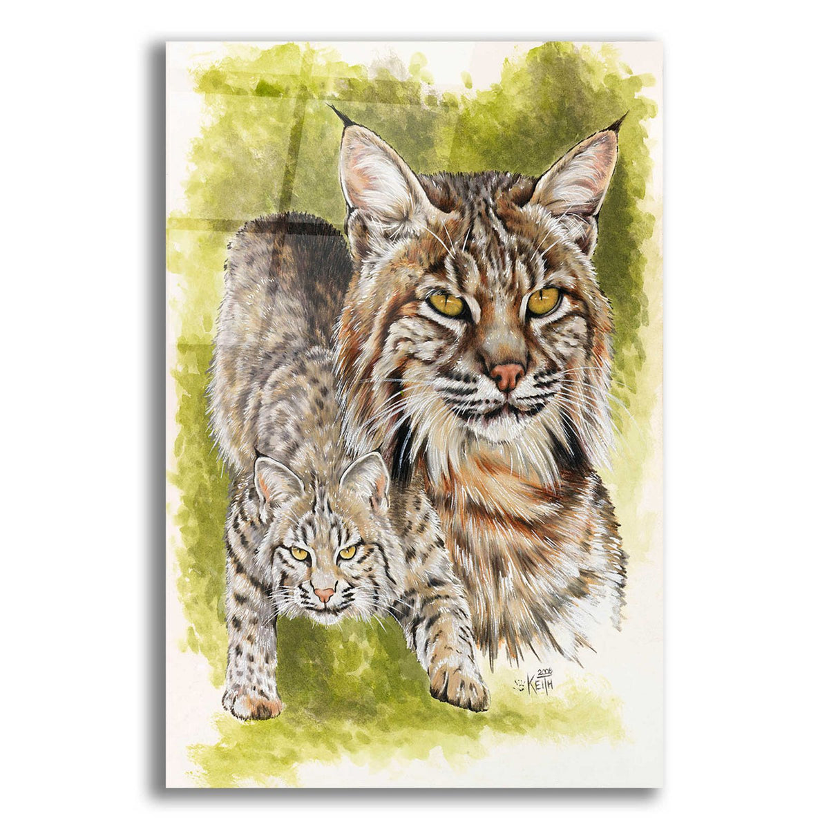 Brassy by Barbara Keith acrylic glass wall art