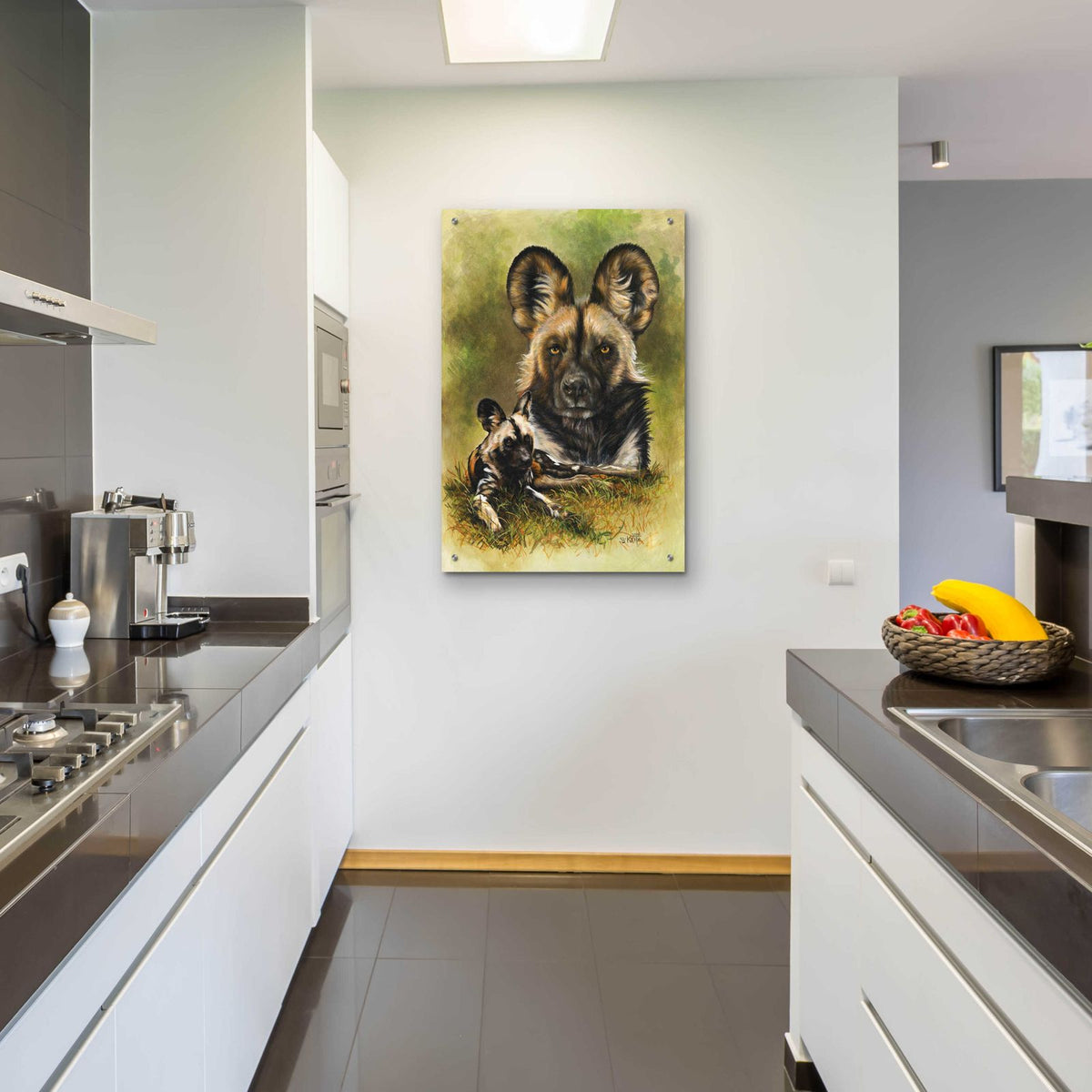 Scoundrel by Barbara Keith - 24x36 acrylic wall art in a room