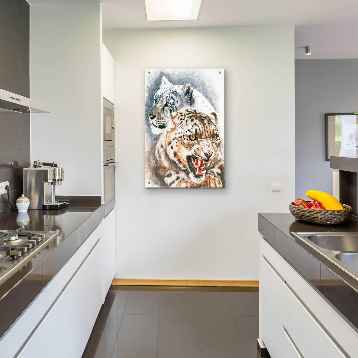 Savage Perfection by Barbara Keith - 24x36 acrylic wall art in a room