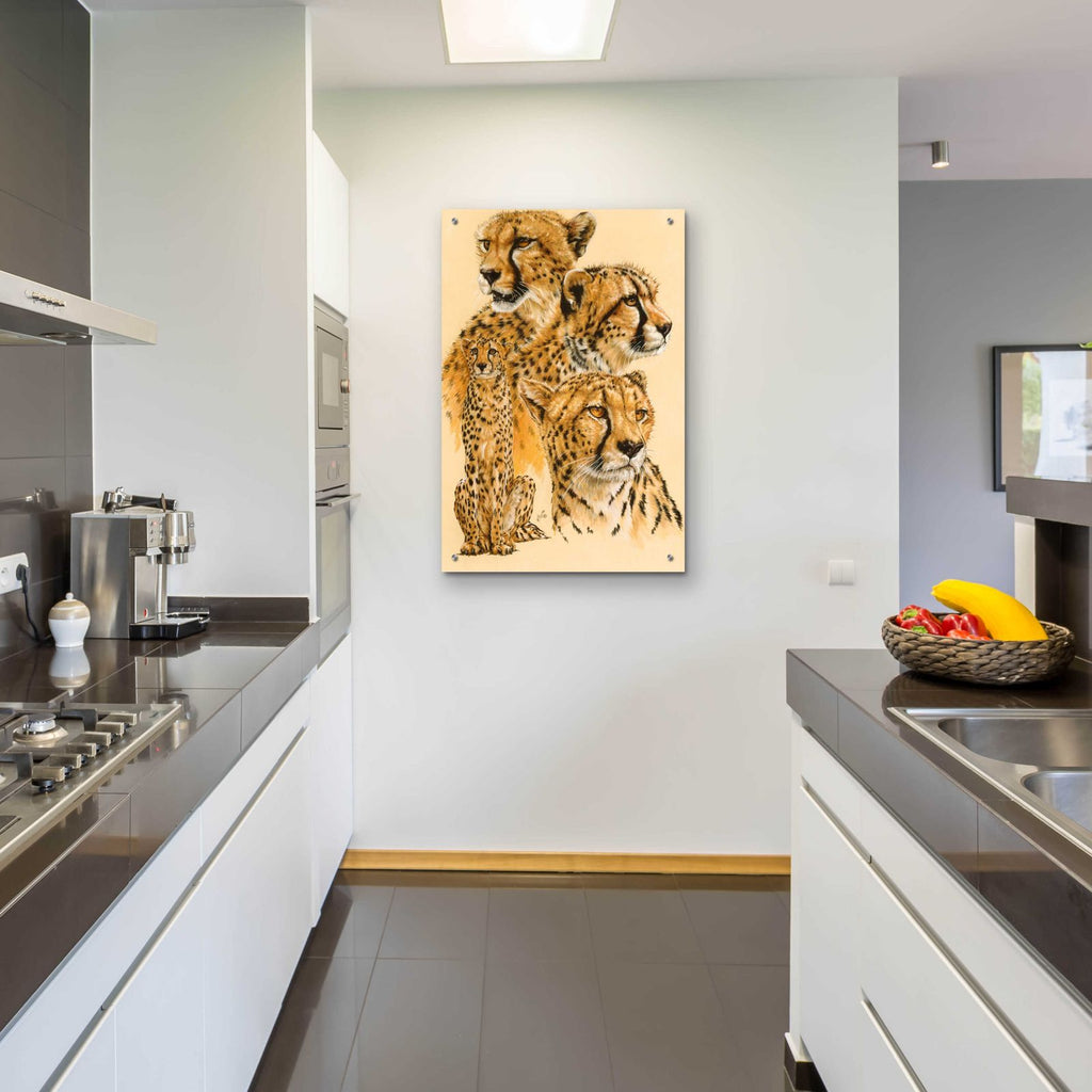 Celerity by Barbara Keith - 24x36 acrylic wall art in a room