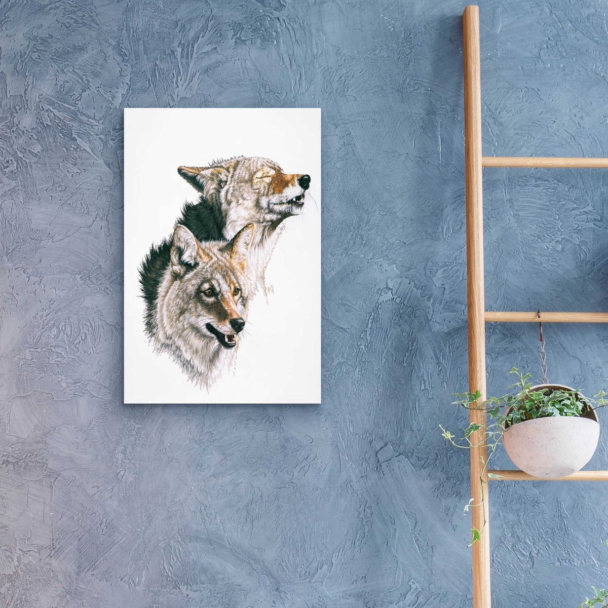 Nature's Minstral by Barbara Keith - 16x24 acrylic wall art in a room