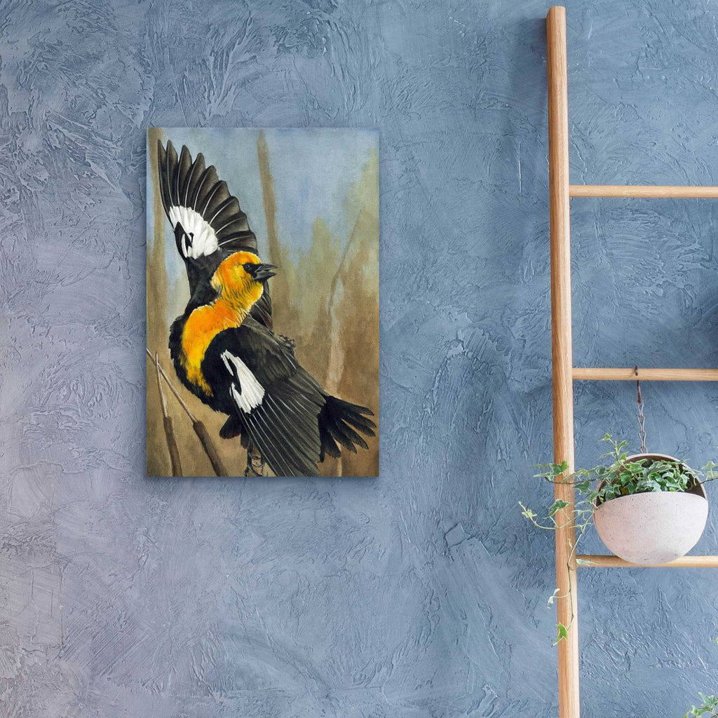 The Flirt by Barbara Keith - 16x24 acrylic wall art in a room