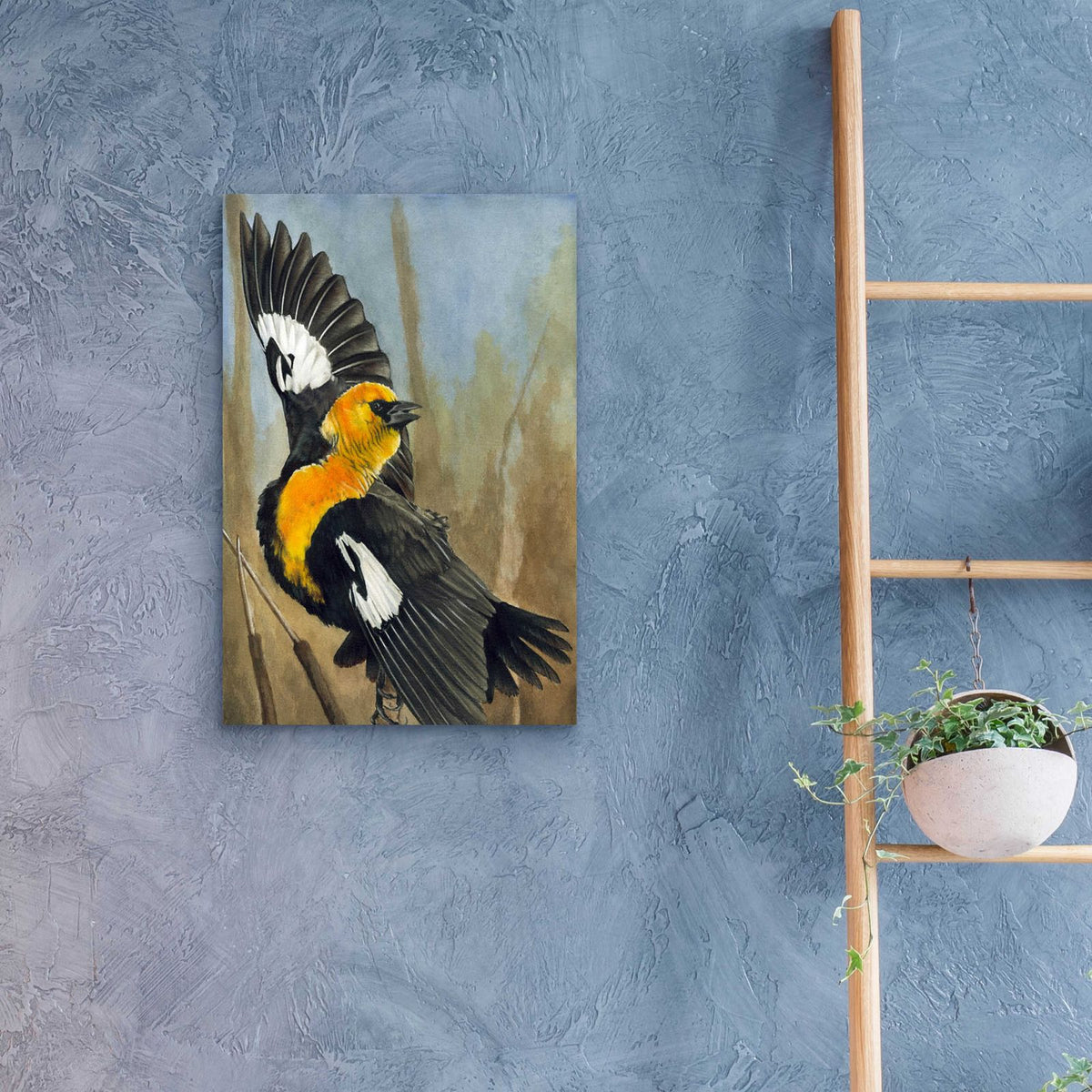 The Flirt by Barbara Keith - 16x24 acrylic wall art in a room