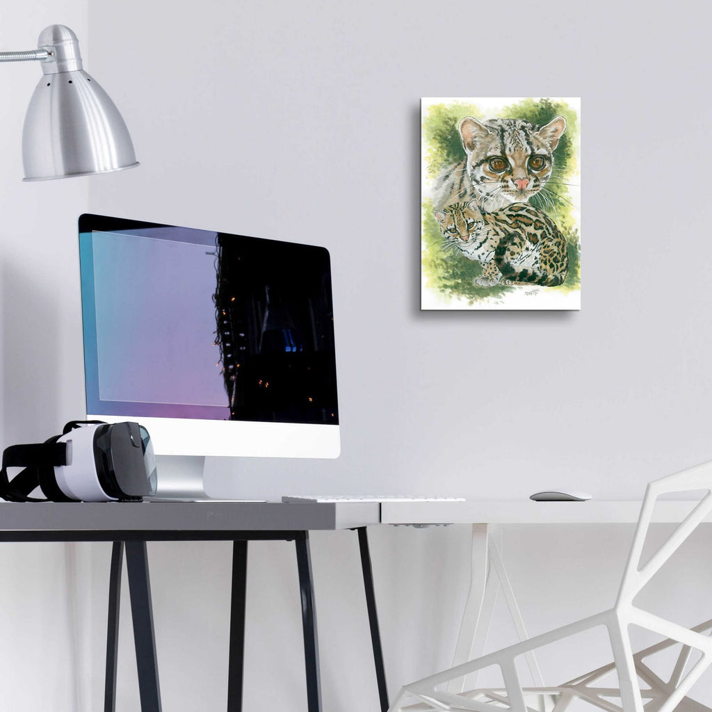 Bantom by Barbara Keith - 12x16 acrylic wall art in a room