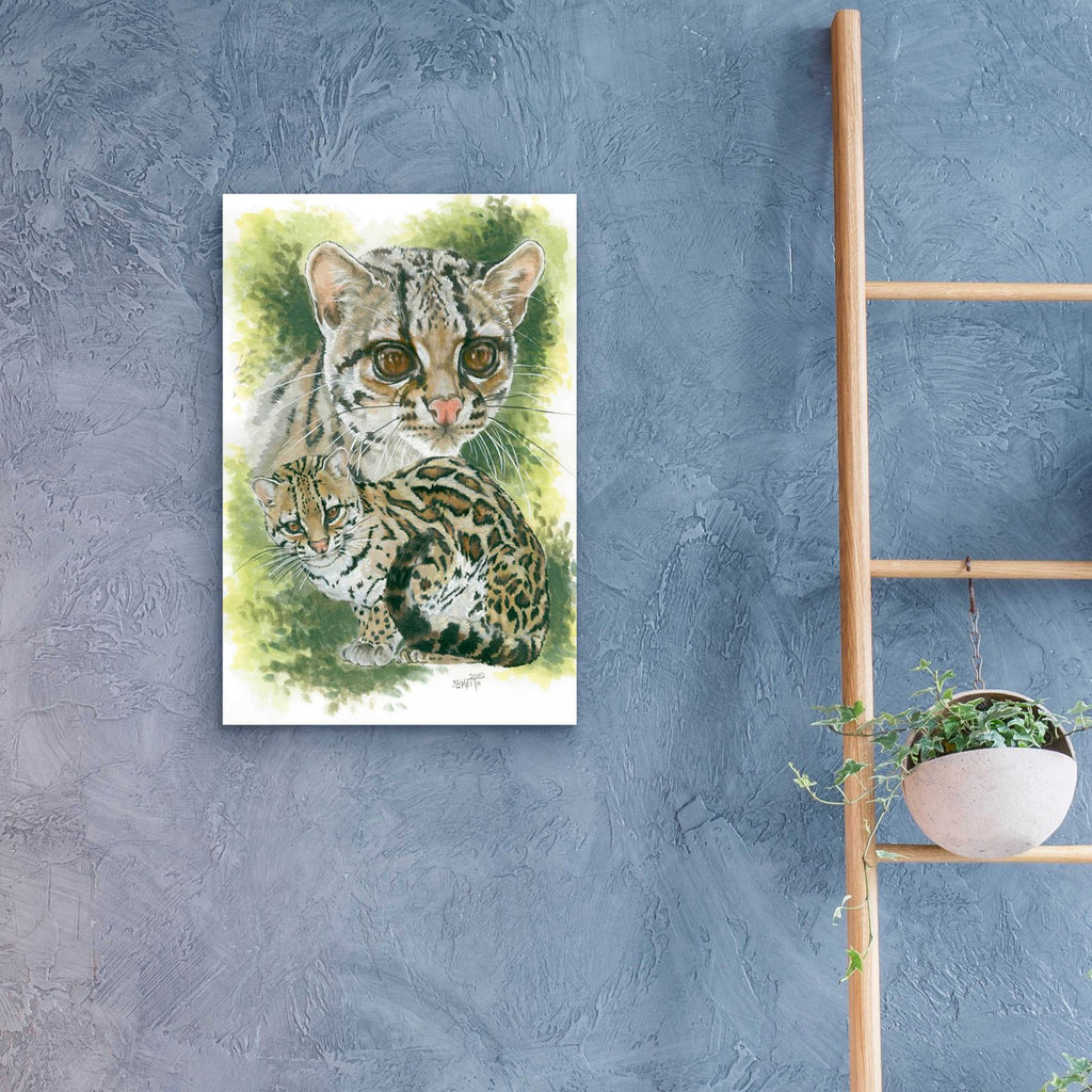 Bantom by Barbara Keith - 16x24 acrylic wall art in a room