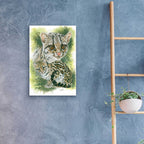 Bantom by Barbara Keith - 16x24 acrylic wall art in a room