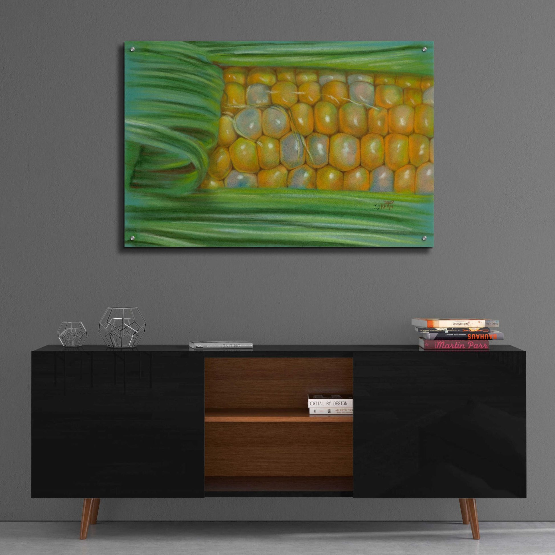 Epic Art 'Bread & Butter' by Barbara Keith, Acrylic Glass Wall Art,36x24