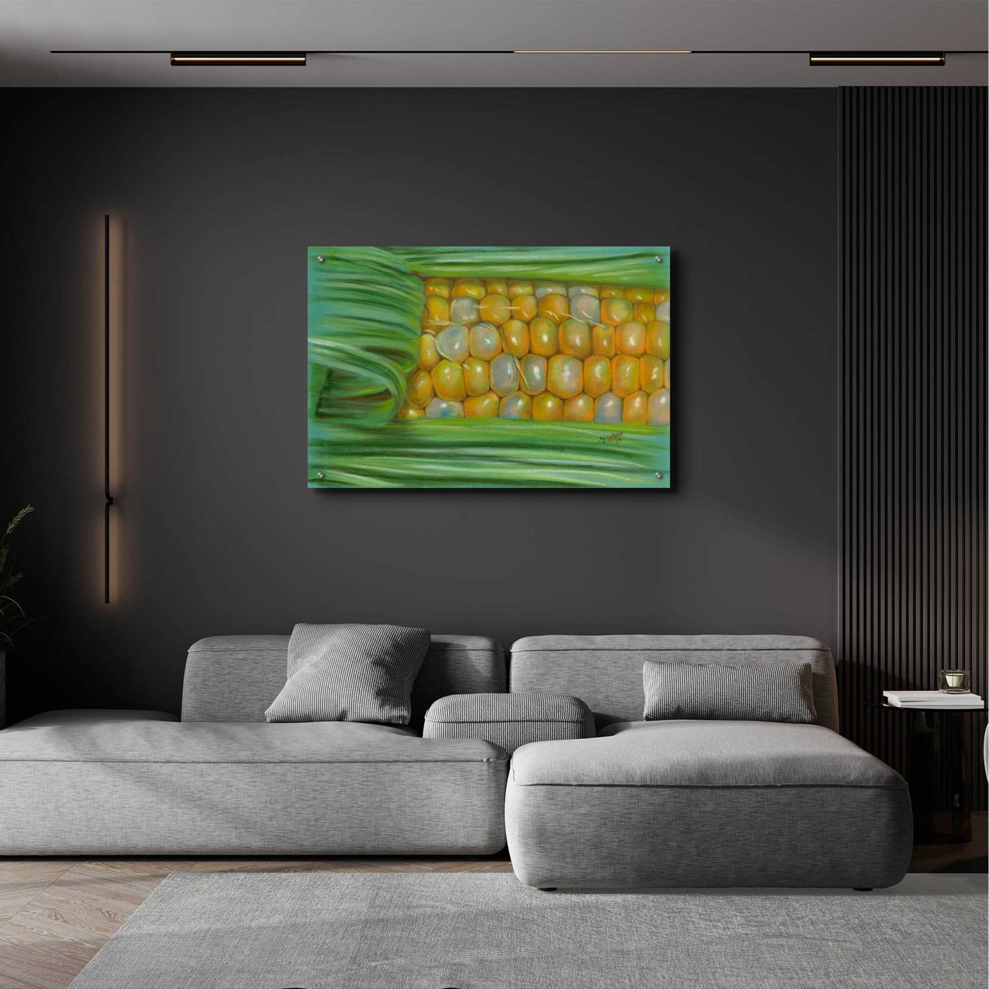 Epic Art 'Bread & Butter' by Barbara Keith, Acrylic Glass Wall Art,36x24