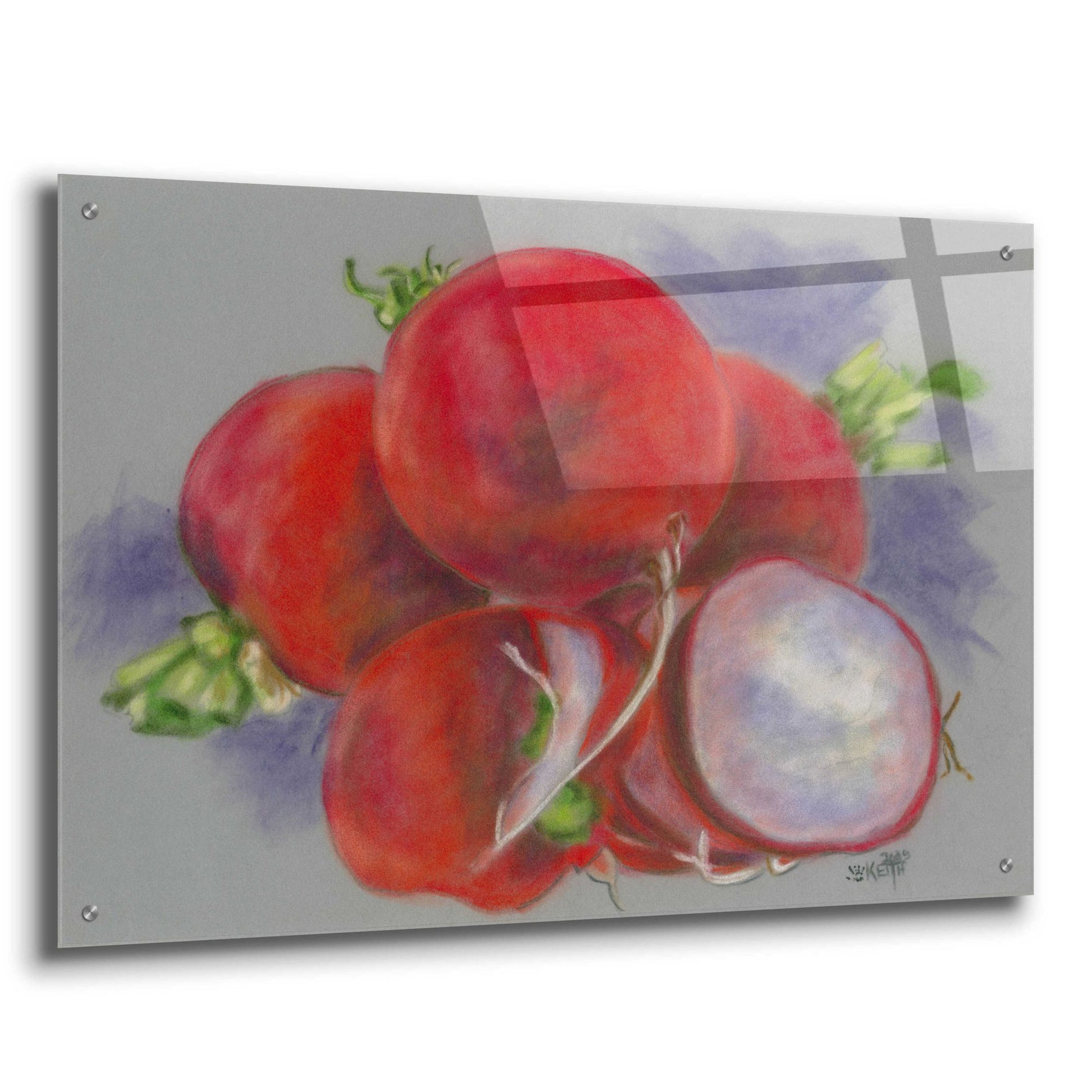 Epic Art 'Bunches' by Barbara Keith, Acrylic Glass Wall Art,36x24
