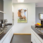 Epic Art 'Hereford' by Barbara Keith, Acrylic Glass Wall Art,24x36