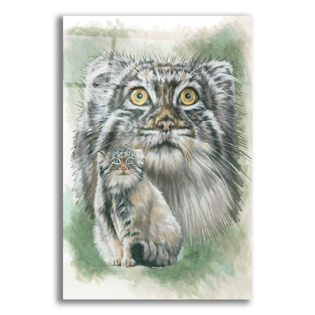 Rowdy by Barbara Keith acrylic glass wall art