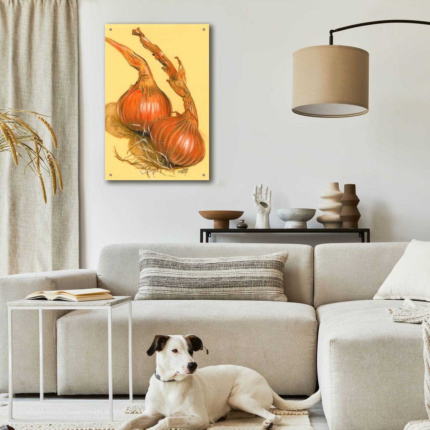 Epic Art 'Spanish Onions' by Barbara Keith, Acrylic Glass Wall Art,24x36