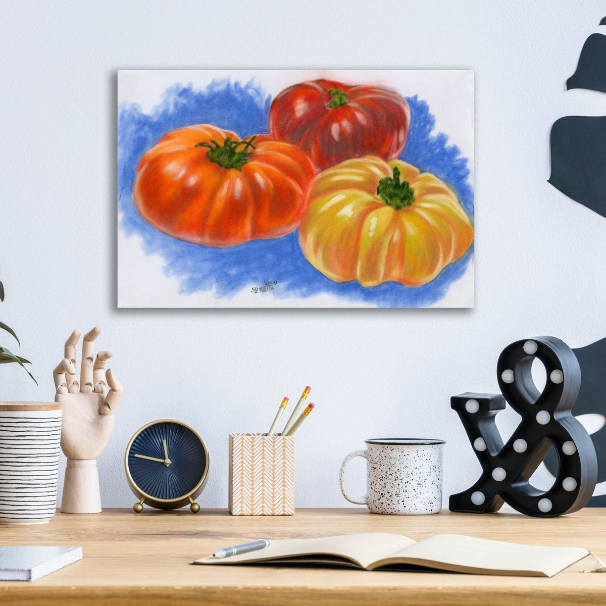 Variety by Barbara Keith - 16x12 acrylic wall art in a room