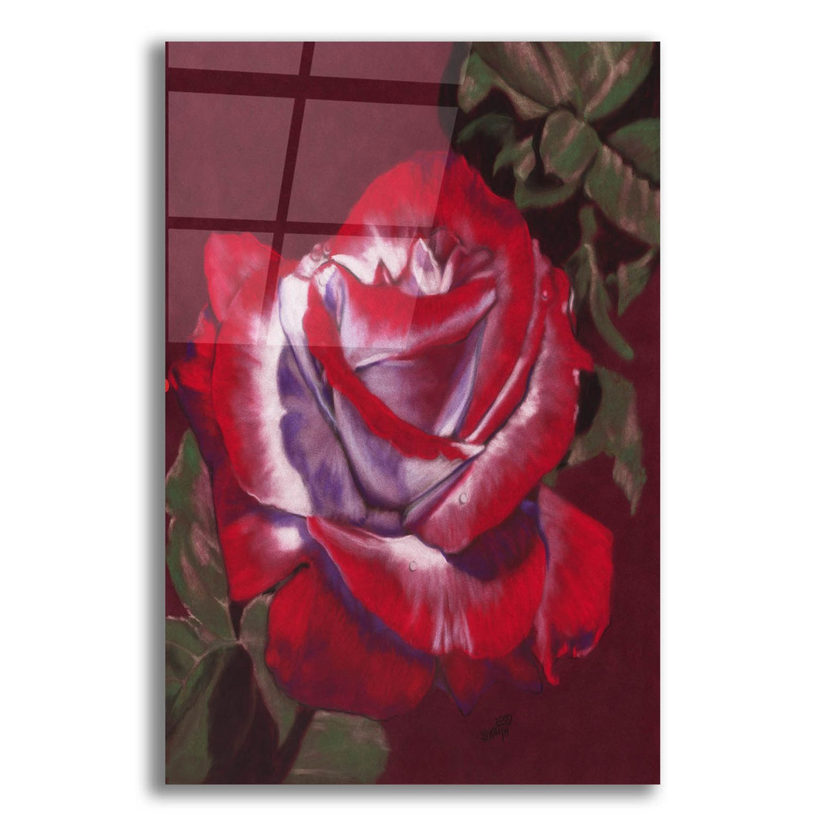 Ruby by Barbara Keith acrylic glass wall art