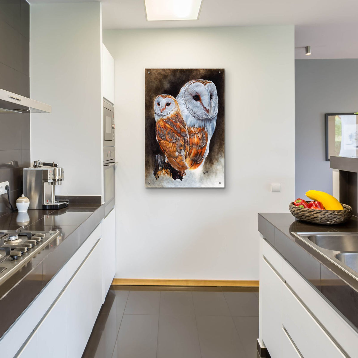 Lustrous by Barbara Keith - 24x36 acrylic wall art in a room