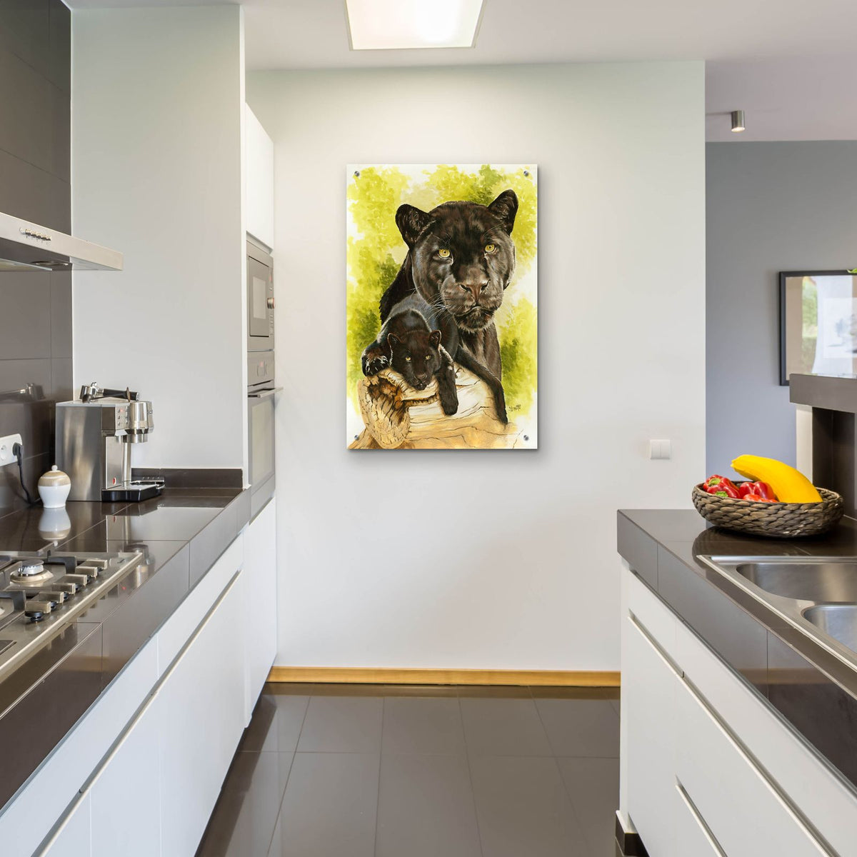 Melancholy by Barbara Keith - 24x36 acrylic wall art in a room