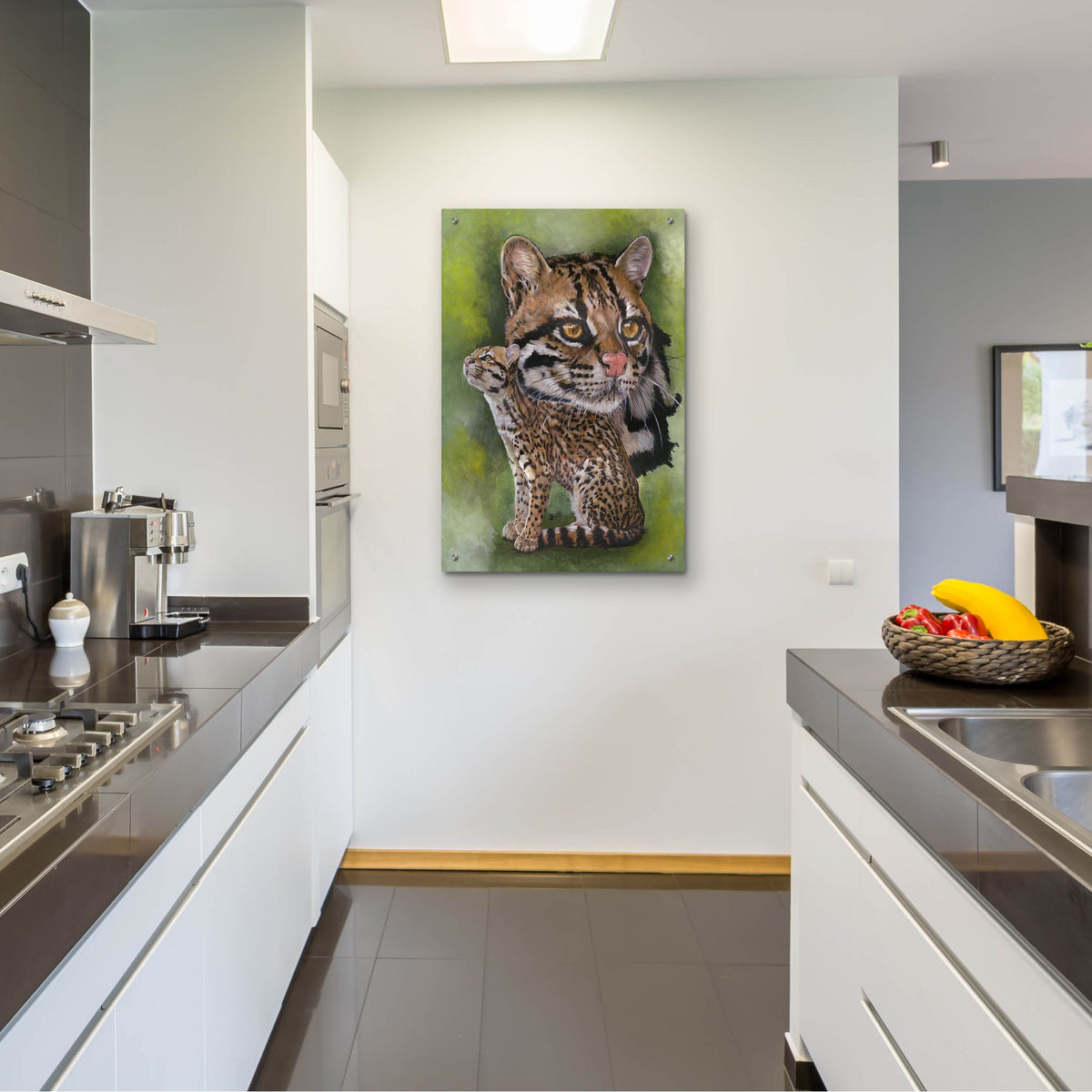 Epic Art 'Efficacious' by Barbara Keith, Acrylic Glass Wall Art,24x36