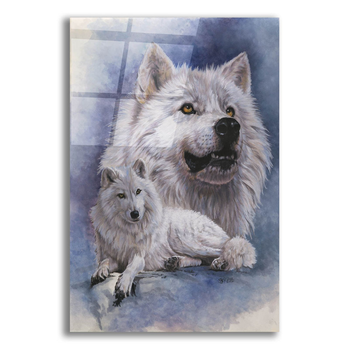 Epic Art 'Noble Intensity' by Barbara Keith, Acrylic Glass Wall Art