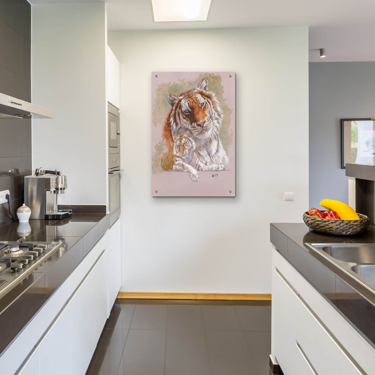 Epic Art 'Opulent' by Barbara Keith, Acrylic Glass Wall Art,24x36