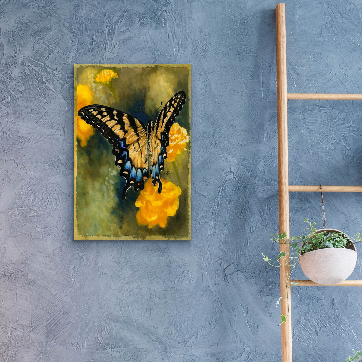 Epic Art 'Delicate Belle' by Barbara Keith, Acrylic Glass Wall Art,16x24
