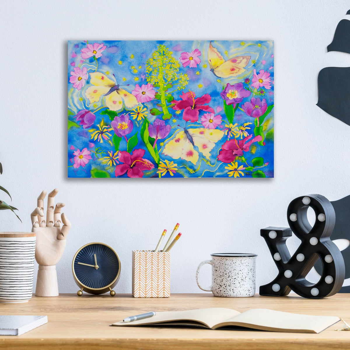 Gates Of Grace by Carissa Luminess - 16x12 acrylic wall art in a room