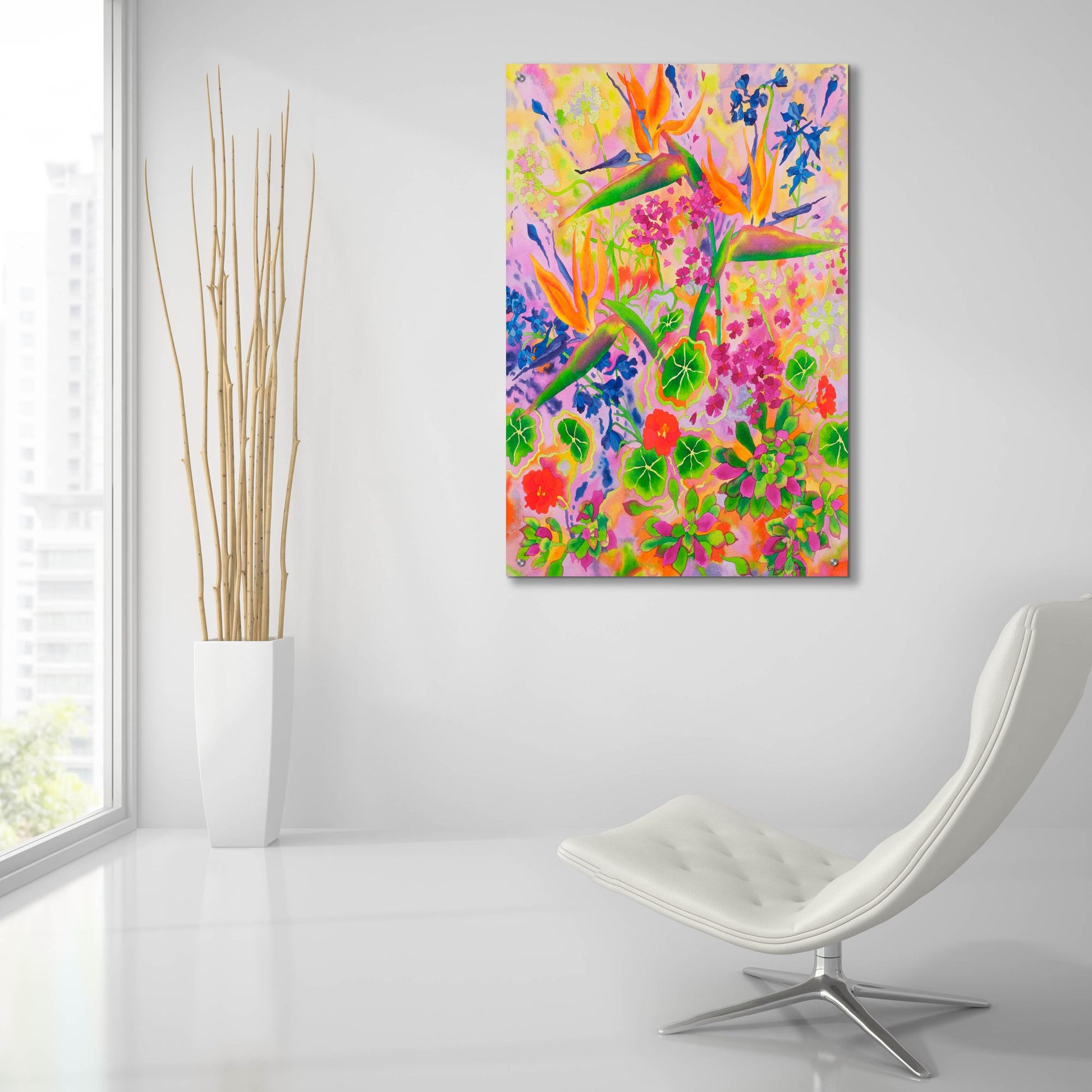 Epic Art 'Love Light' by Carissa Luminess, Acrylic Glass Wall Art,24x36