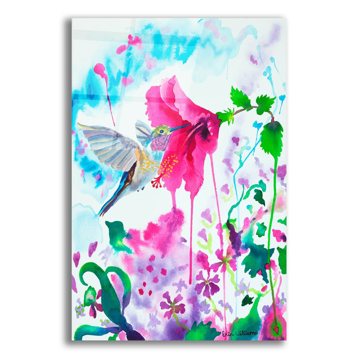 Opening To Grace by Carissa Luminess acrylic glass wall art