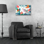 Peace Dove by Carissa Luminess - 24x16 acrylic wall art in a room