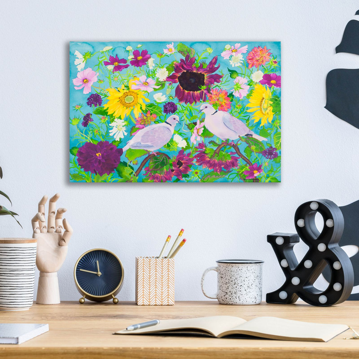 Prayer For Love by Carissa Luminess - 16x12 acrylic wall art in a room