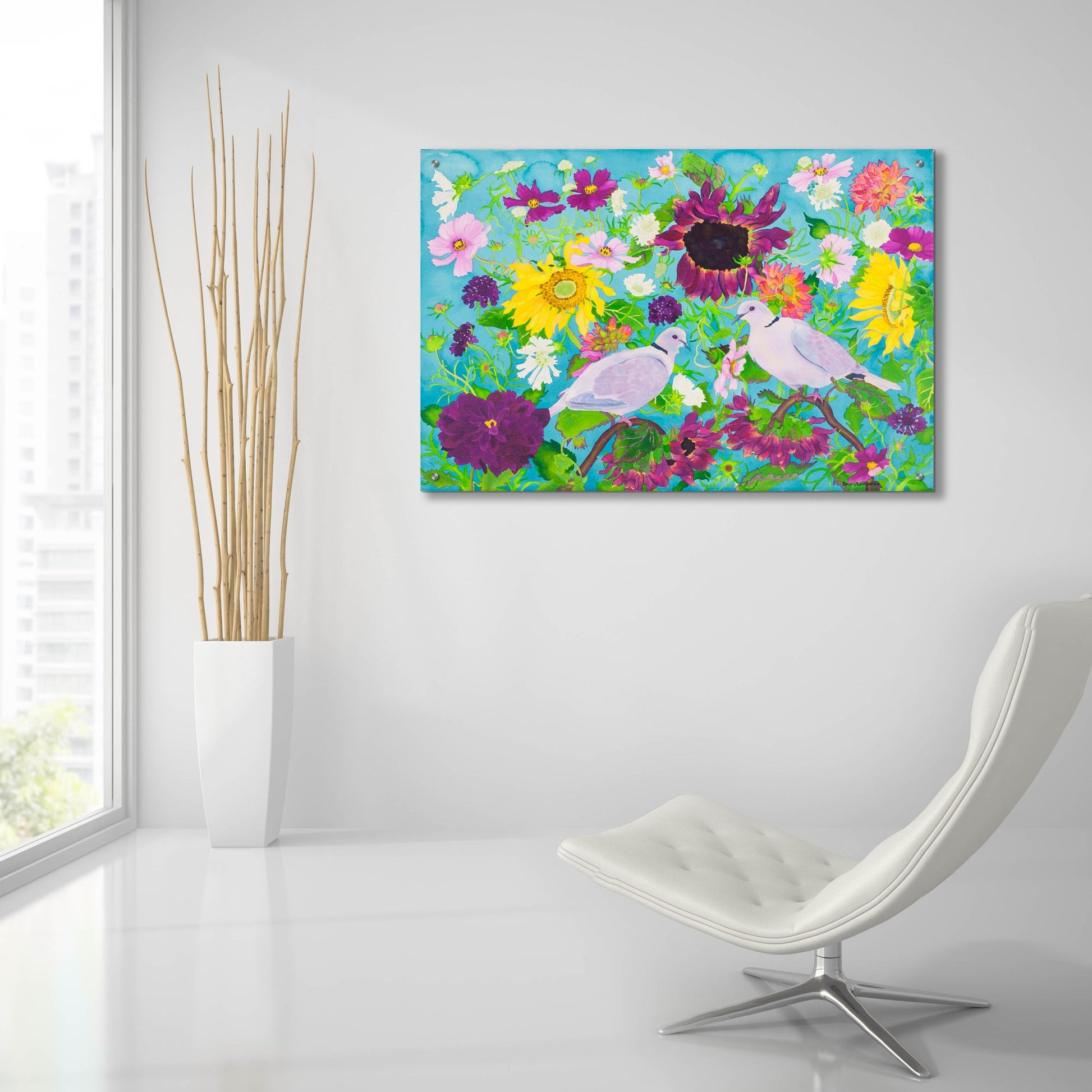 Epic Art 'Prayer For Love' by Carissa Luminess, Acrylic Glass Wall Art,36x24