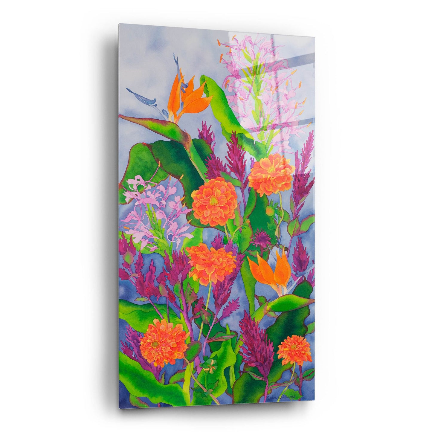 Epic Art 'Surrendering To Sweetness' by Carissa Luminess, Acrylic Glass Wall Art,12x24