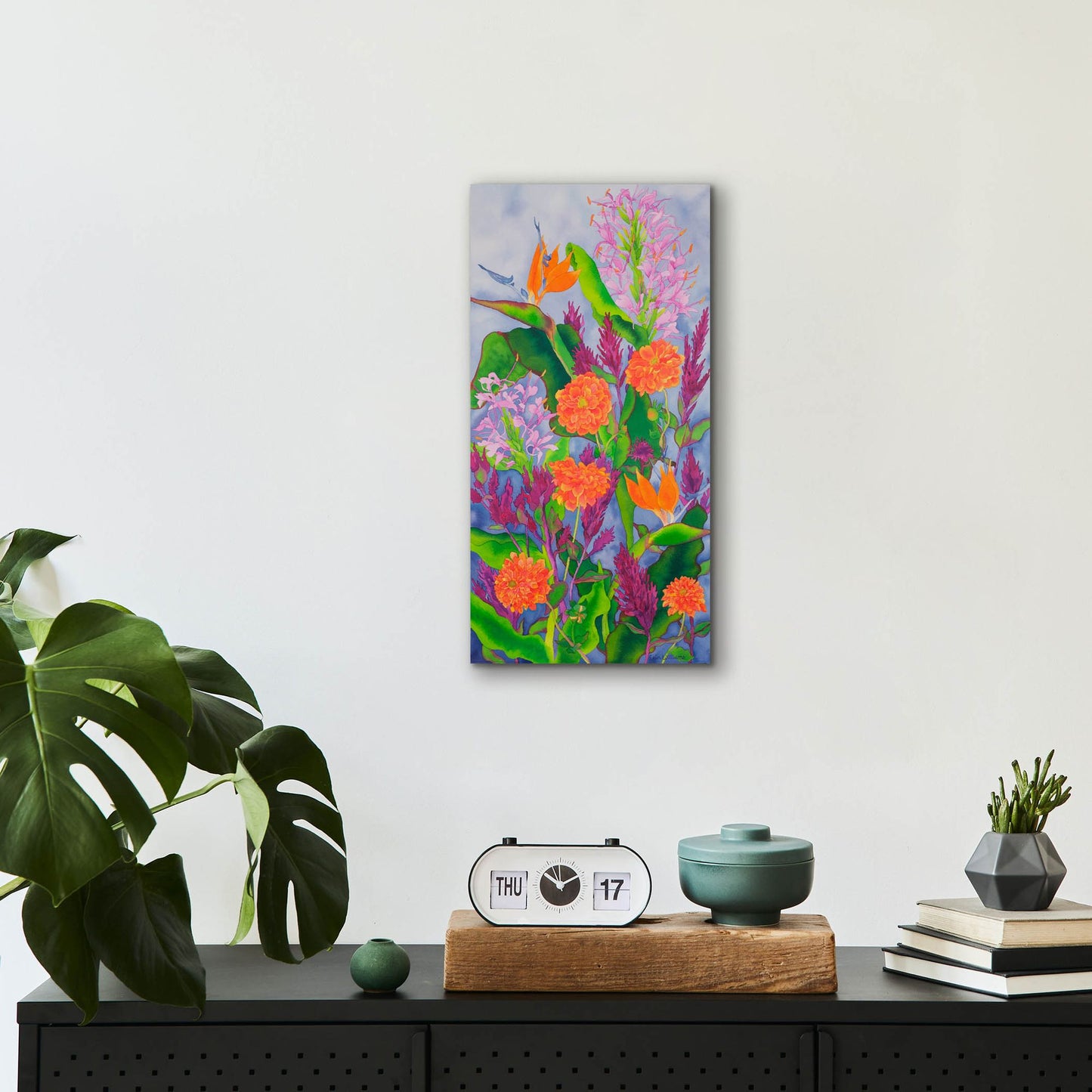 Epic Art 'Surrendering To Sweetness' by Carissa Luminess, Acrylic Glass Wall Art,12x24