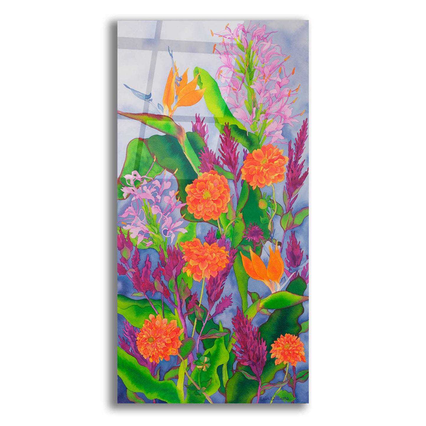 Epic Art 'Surrendering To Sweetness' by Carissa Luminess, Acrylic Glass Wall Art,12x24