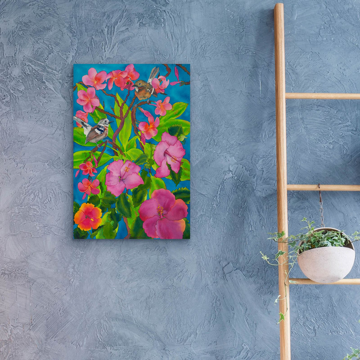 Shining Song by Carissa Luminess - 16x24 acrylic wall art in a room