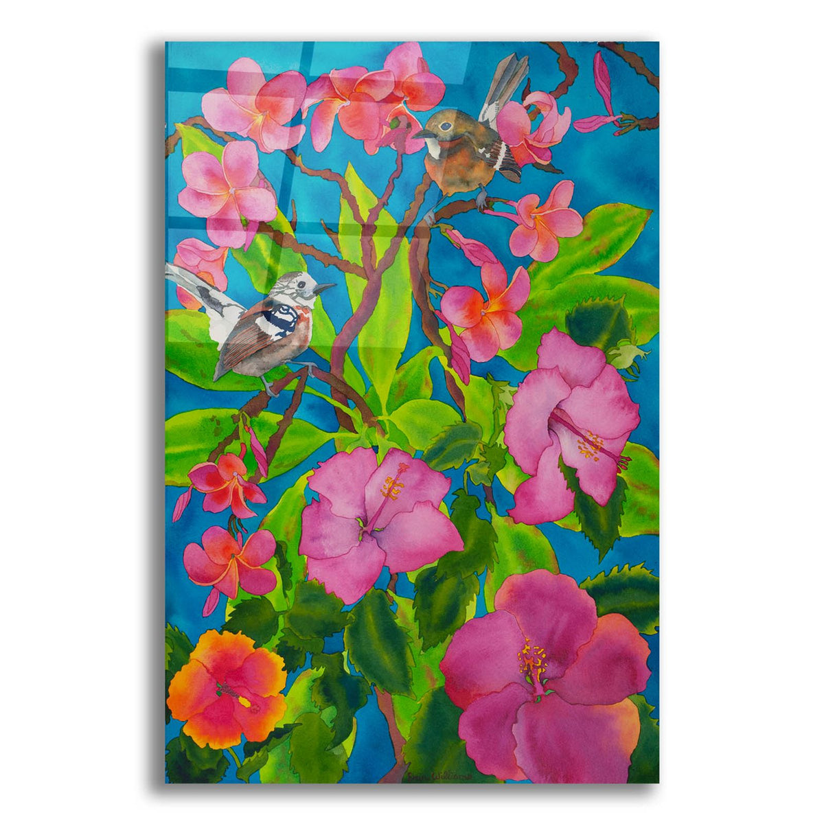 Shining Song by Carissa Luminess acrylic glass wall art