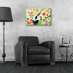 Skunk by Carissa Luminess - 24x16 acrylic wall art in a room