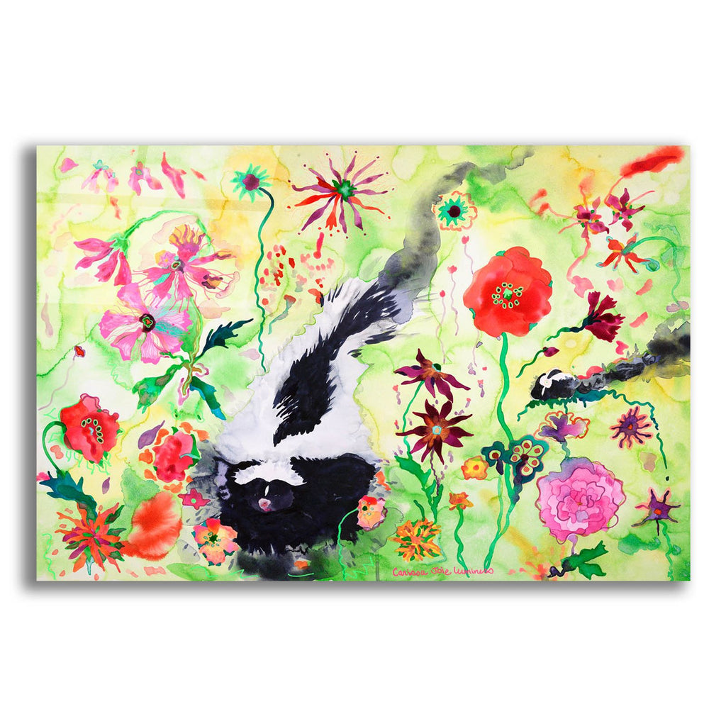 Skunk by Carissa Luminess acrylic glass wall art