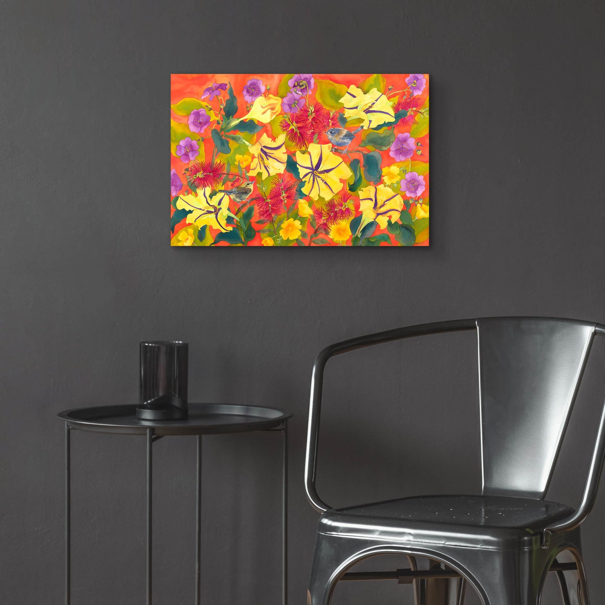 Epic Art 'Spring Joy' by Carissa Luminess, Acrylic Glass Wall Art,24x16