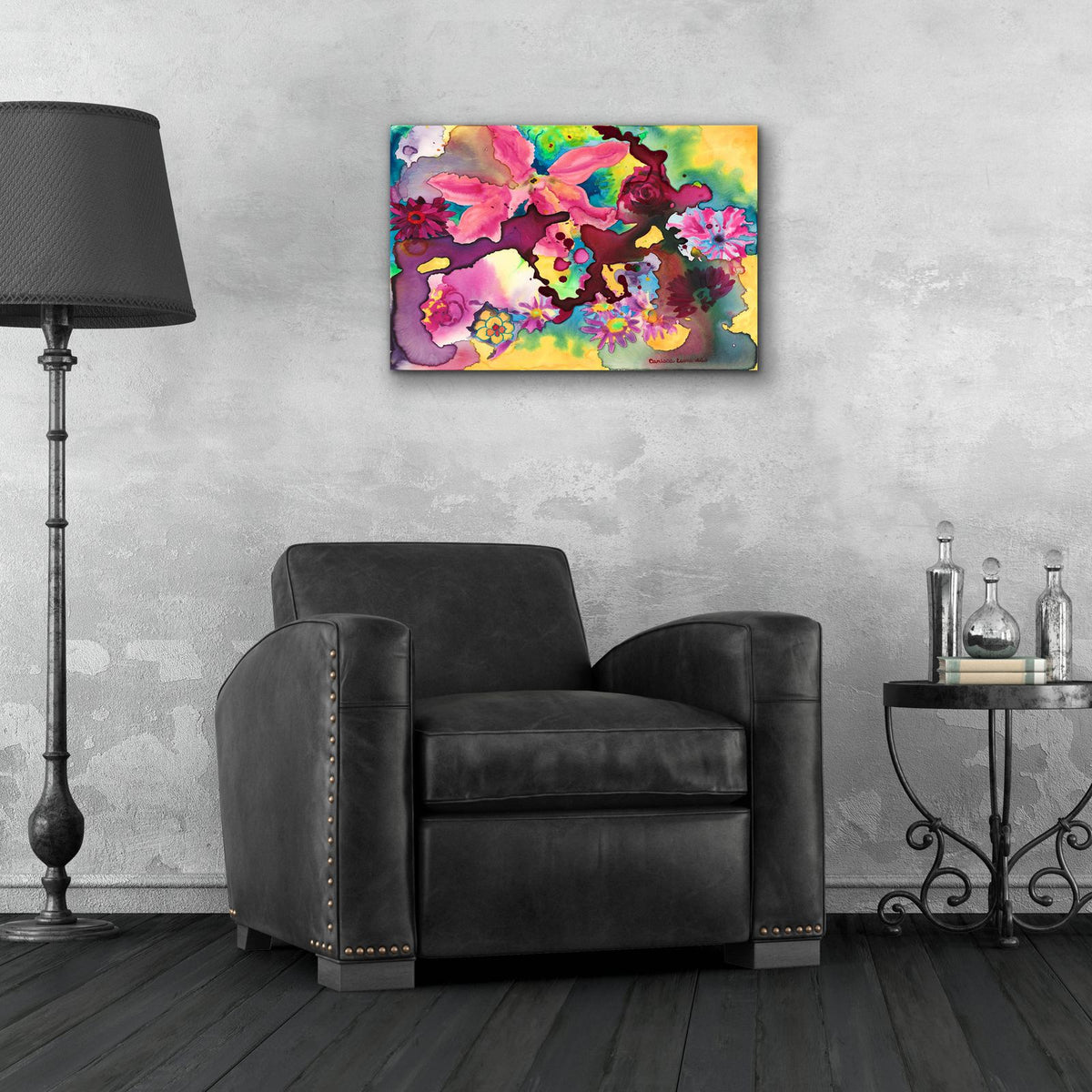 Cosmic Consciousness by Carissa Luminess - 24x16 acrylic wall art in a room