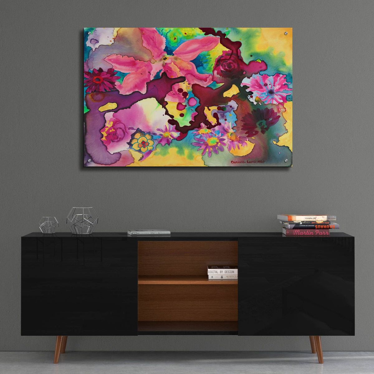Cosmic Consciousness by Carissa Luminess - 36x24 acrylic wall art in a room