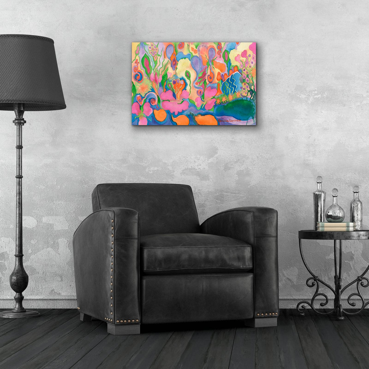 Soft Landing by Carissa Luminess - 24x16 acrylic wall art in a room