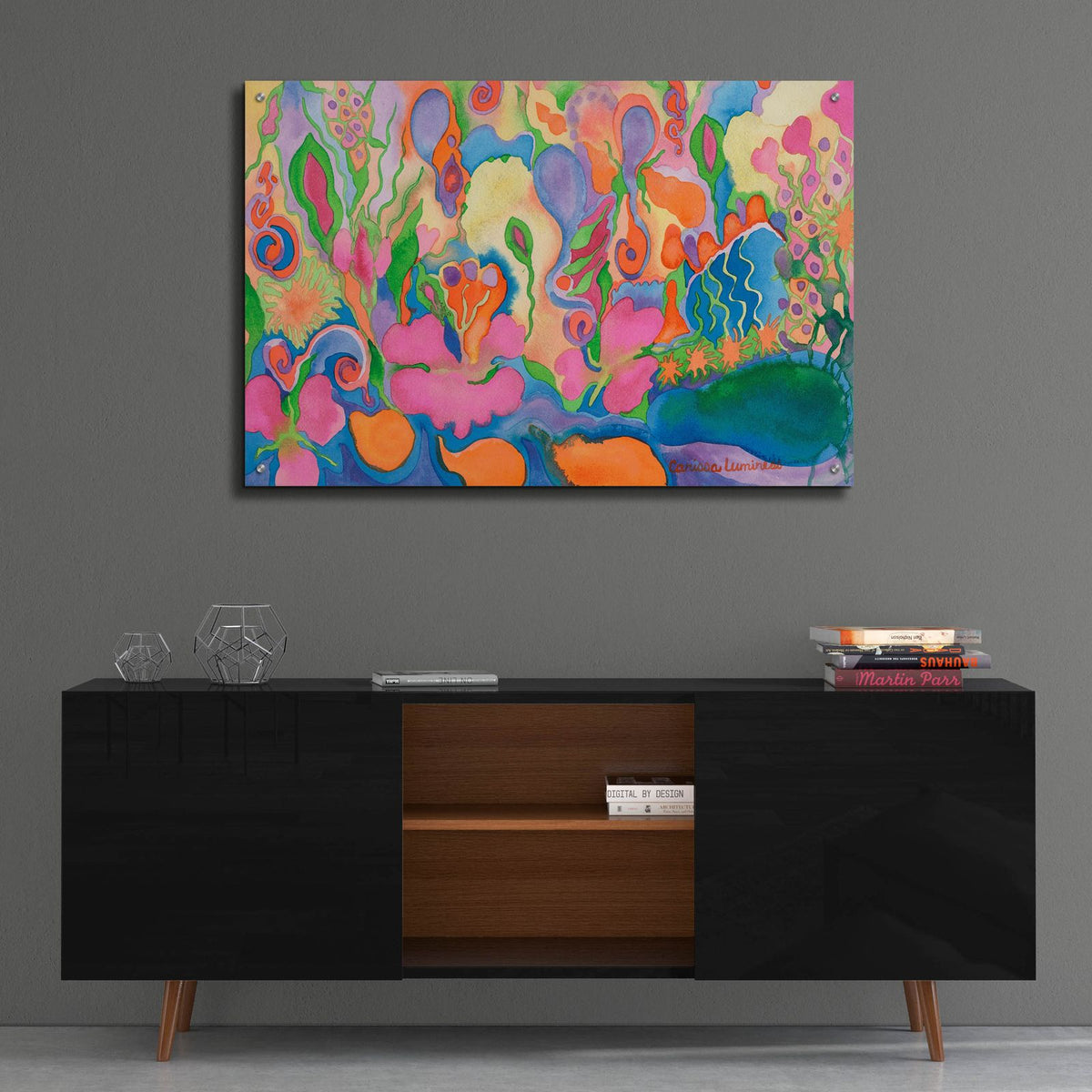 Soft Landing by Carissa Luminess - 36x24 acrylic wall art in a room