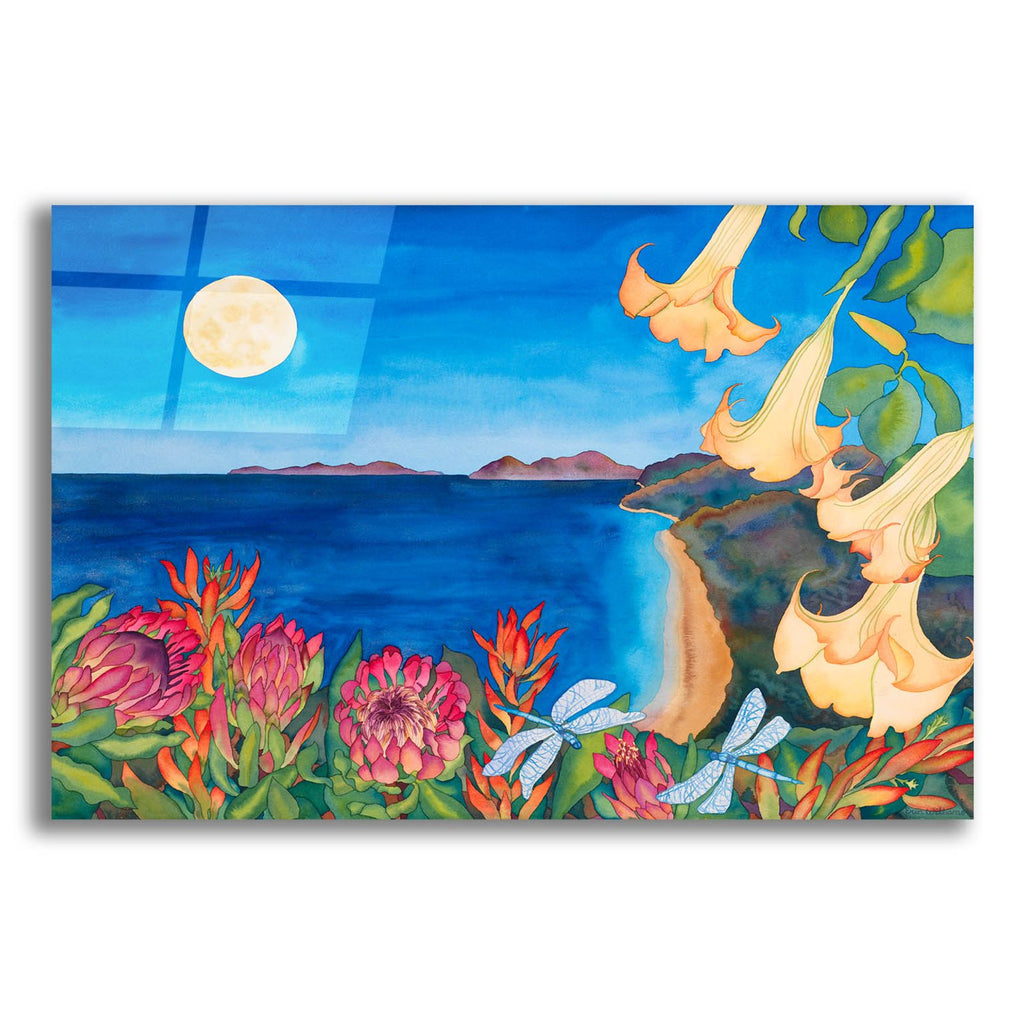 Full Moon Transformation by Carissa Luminess acrylic glass wall art
