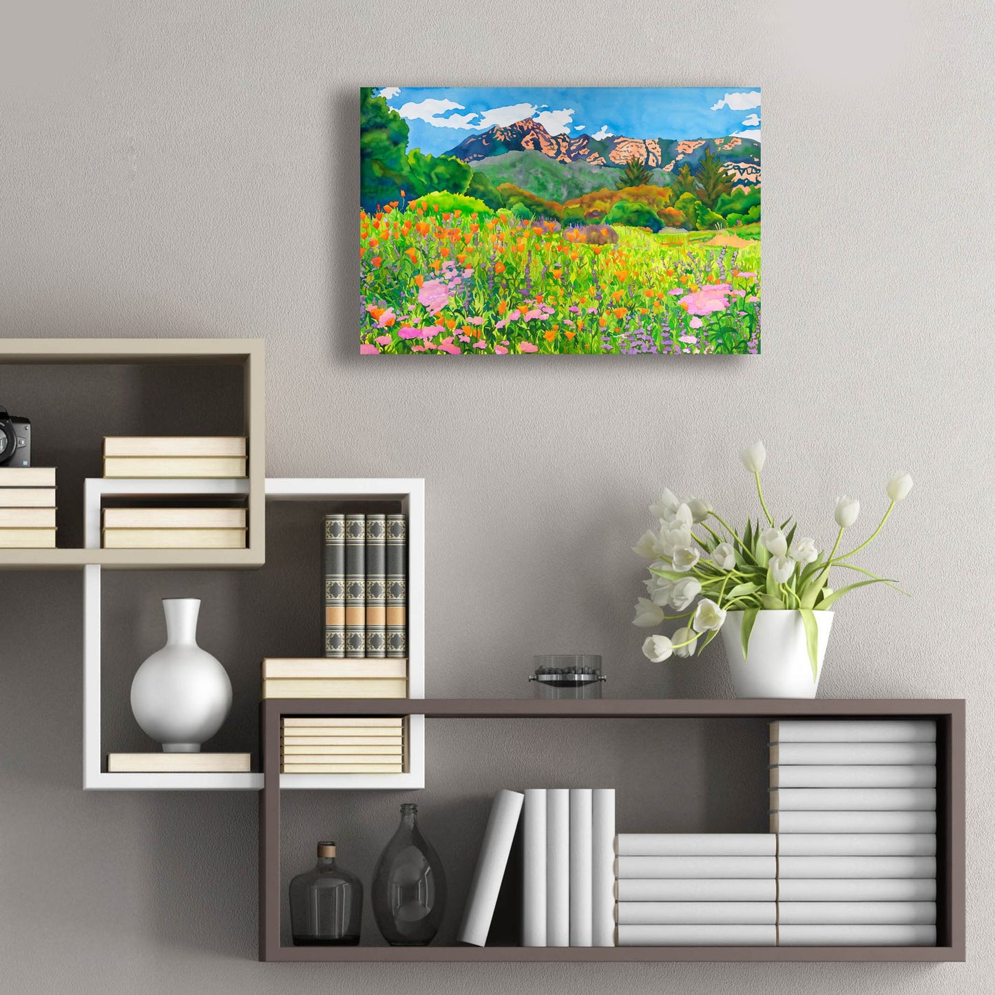 Epic Art 'Santa Barbara Botanic Garden' by Carissa Luminess, Acrylic Glass Wall Art,24x16