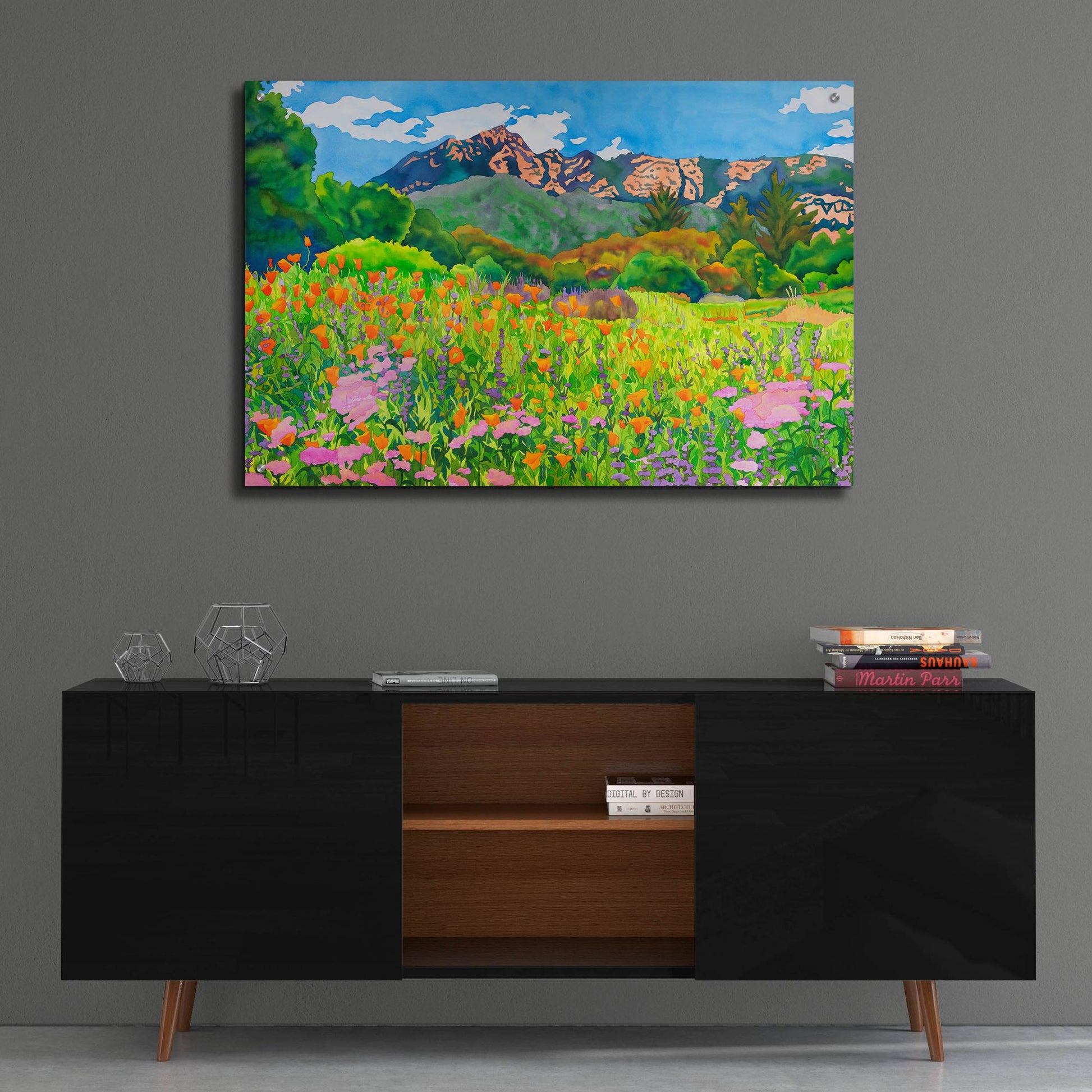 Epic Art 'Santa Barbara Botanic Garden' by Carissa Luminess, Acrylic Glass Wall Art,36x24