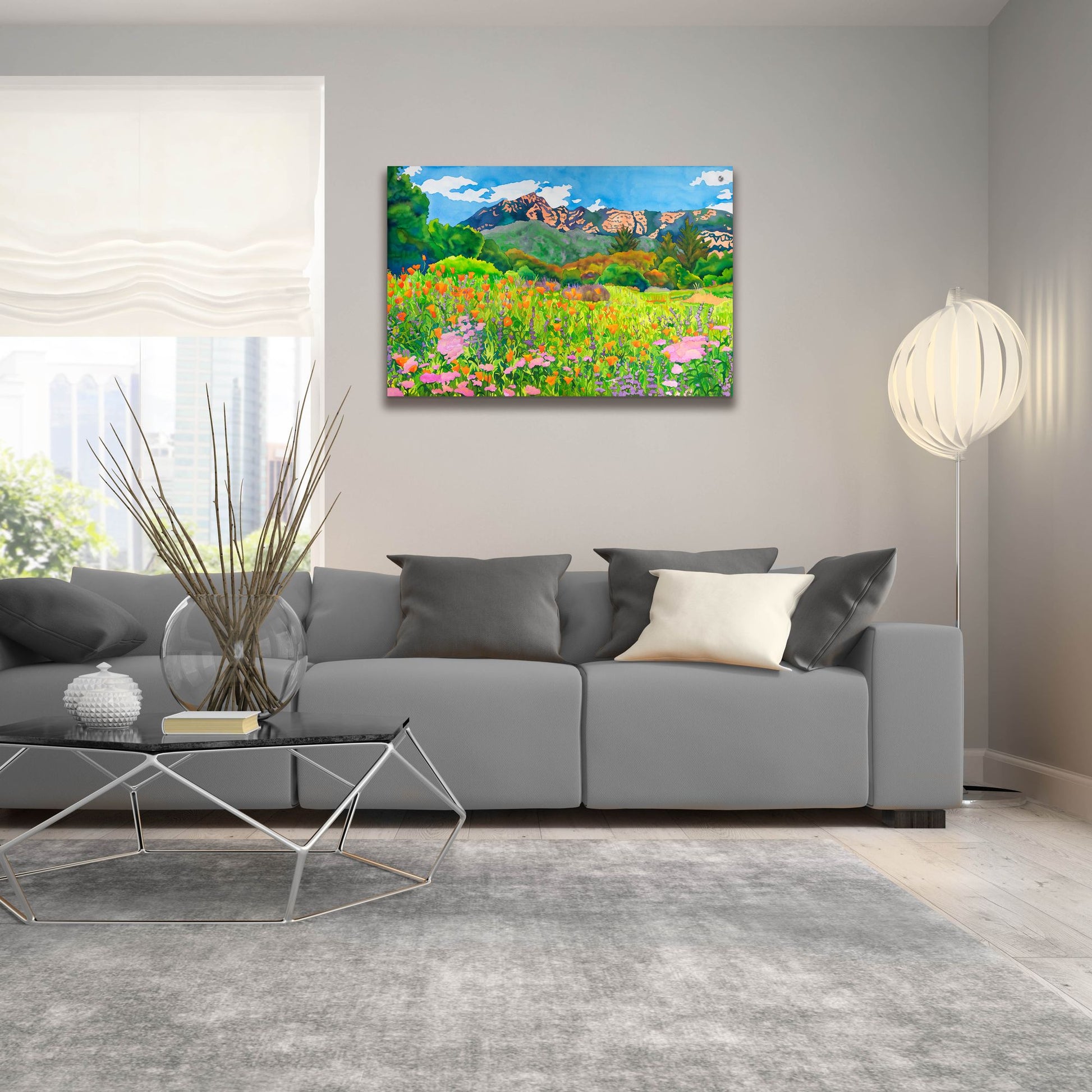 Epic Art 'Santa Barbara Botanic Garden' by Carissa Luminess, Acrylic Glass Wall Art,36x24