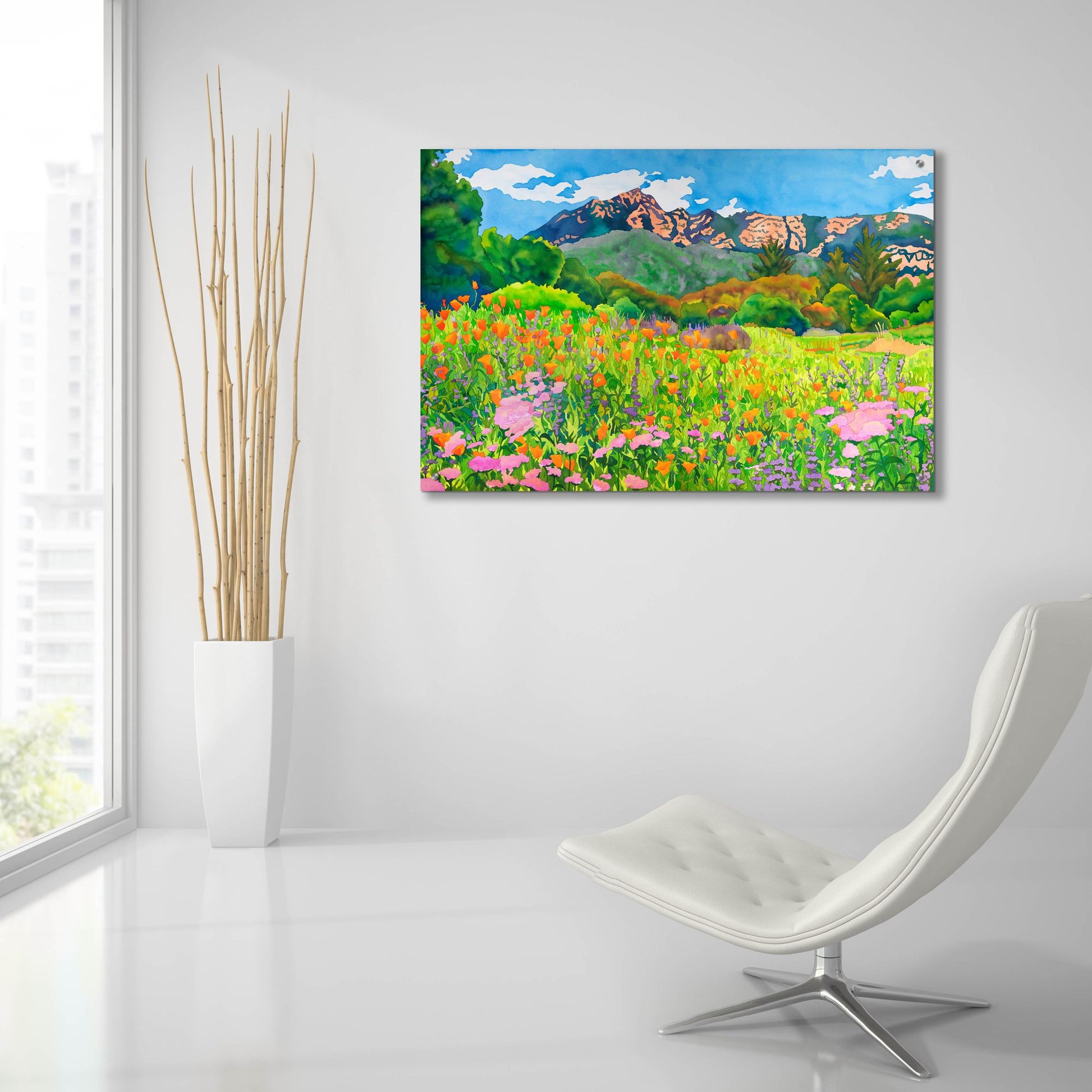 Epic Art 'Santa Barbara Botanic Garden' by Carissa Luminess, Acrylic Glass Wall Art,36x24