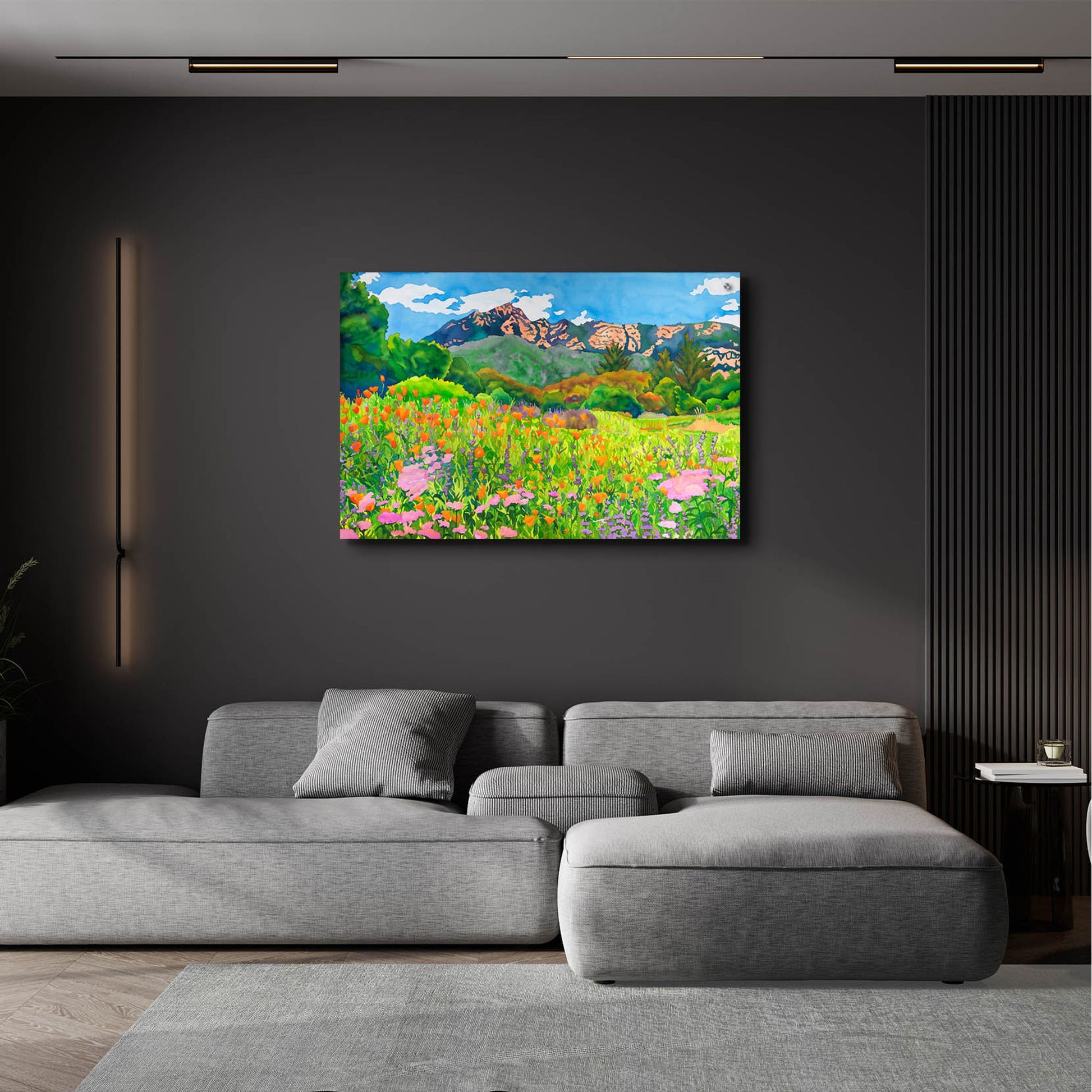 Epic Art 'Santa Barbara Botanic Garden' by Carissa Luminess, Acrylic Glass Wall Art,36x24